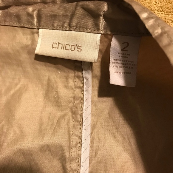 Chico’s Ruffle Texture Rory Jacket - Picture 4 of 5